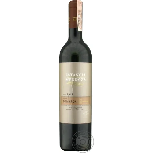Вино Estancia Mendoza Bonarda червоне сухе 12,5% 0,75л