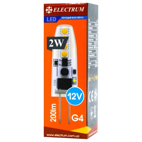 Лампа Electrum свідлодіодна 2W Si LC- 6
