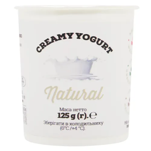 Йогурт Fusero натуральний 125г