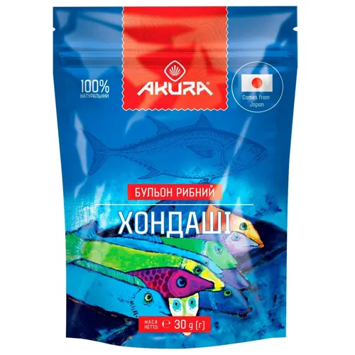 Приправа Акура рибний бульйон Хондаші 30г
