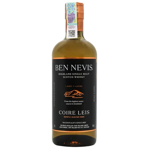 Віскі Ben Nevis Coire Leis 46% 0,7л коробка