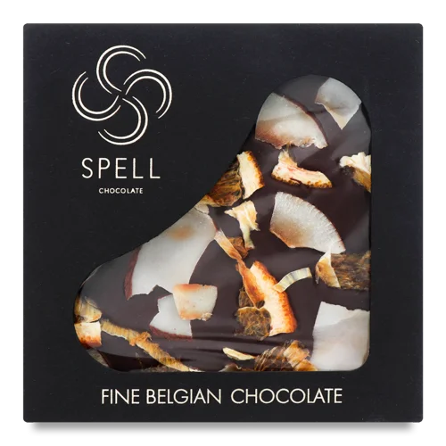 Темний Шоколад З Маракуйею Та Кокосом, в/ґ, к/у 100г