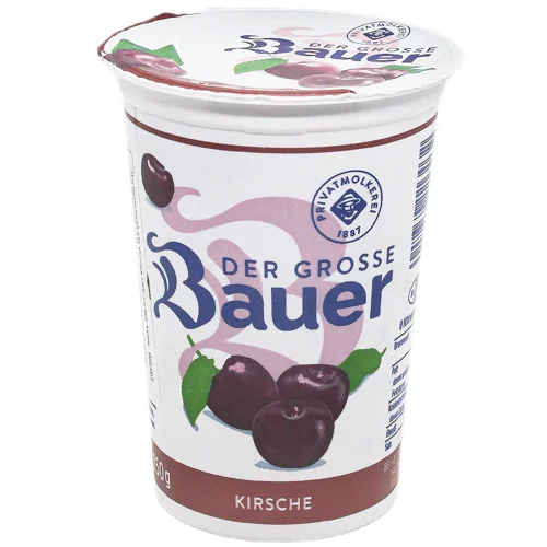 Йогурт Bauer Red Вишня 3,5% 250г