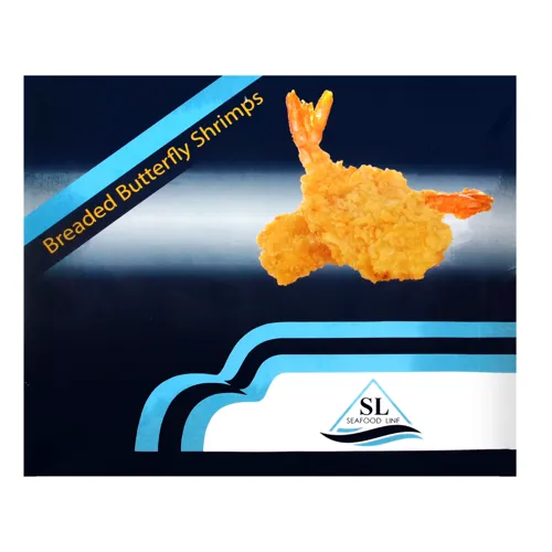 Креветки POLAR SEAFOOD SL сирі очищені з/хв в паніровці 1000г