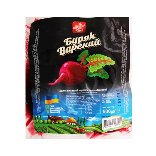 Буряк варений Чудова марка м/у 500г