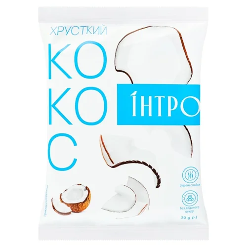 Слайси сушені Інтро кокосові 30г