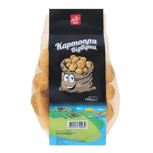 Картопля відбірна Чудова марка м/у 1.5кг
