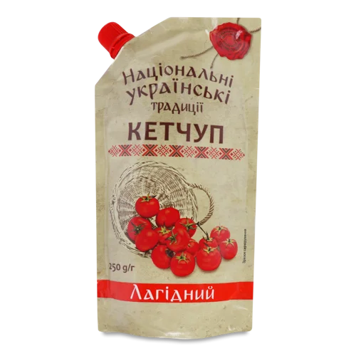 Кетчуп Лагідний, Вищого Ґатунку, С/Б 250г