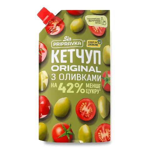 Кетчуп Оріджинал з оливками 250г д/п Приправка