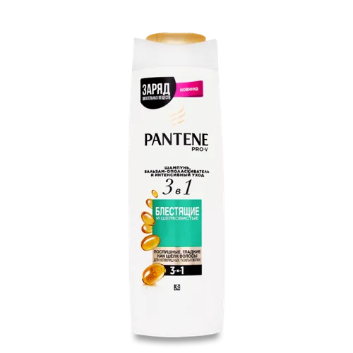 Шампунь 3в1 Блест/Шолков Pantene, 360 мл