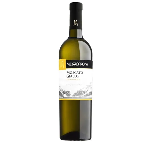 Вино Mezzacorona Moscato Giallo Trentino біле напівсолодке 10,5% 0,75л