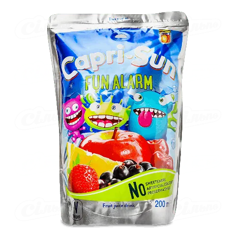 Напій соковмісний Capri-Sun «Спалах насолоди», 200мл