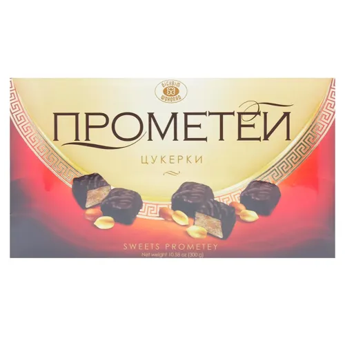 Цукерки Бісквіт-Шоколад Прометей 300г