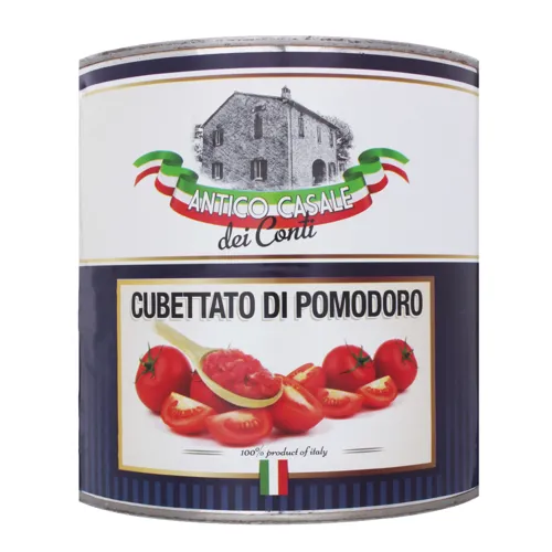 Помідори нарізані Antico Casale dei Conti з/б 2.5кг