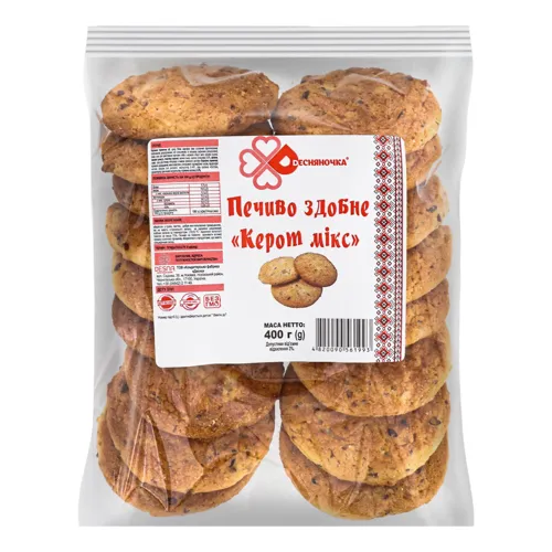 Печиво здобне Керот мікс Десняночка м/у 400г