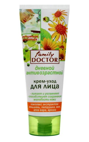 Крем-догляд Для Обличчя Денний Антивіковий Family Doctor, 75мл