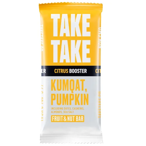 Батончик Take Take Citrus Booster Кумкват-гарбуз 46г