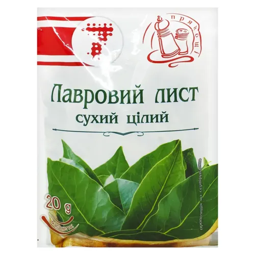Лавровий лист Семерка сухий цілий 20г