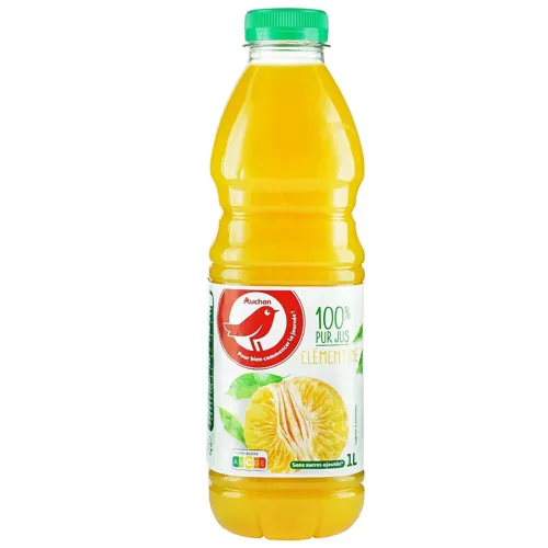 Сік Ашан мандариновий натуральний 1л