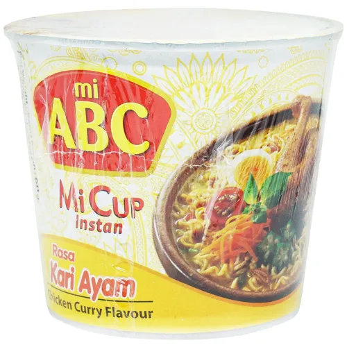 Локшина стаканна суп куриці каррі