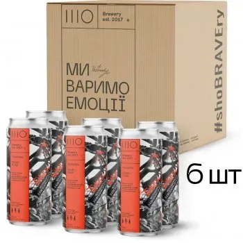 Пиво світле нефільтроване непастеризоване Шо Tomatin 4.3% 0.33л х 6 шт
