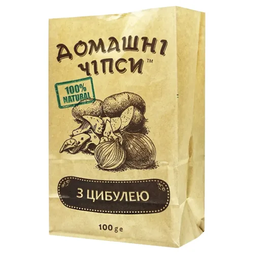 Чіпси Домашні з цибулею 100г