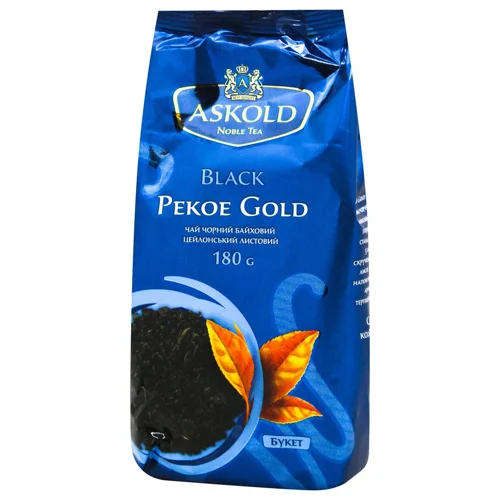 Чай чорний Askold Pecoe Gold 180г