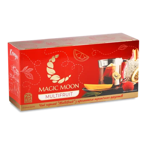 Чай Чорний З Ароматом Тропічних Фруктів, В/ґ, К/у 25х1.8г