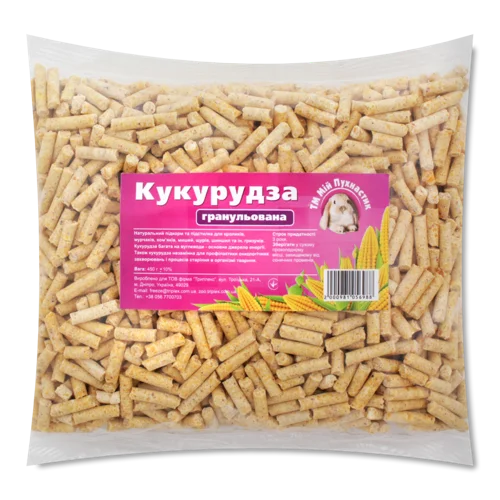 Корм Для Гризунів Кукурудза Гранульована В/ґ, 450г