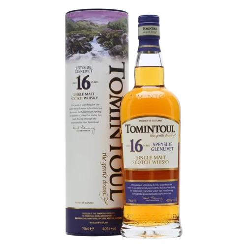 Віскі Tomintoul Single Malt 16yo 0,7л