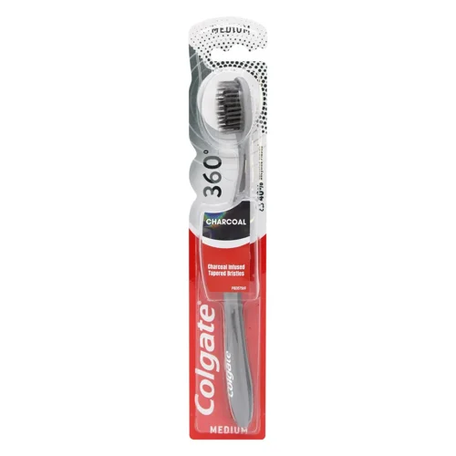 Зубна щітка Colgate 360 Деревне вугілля