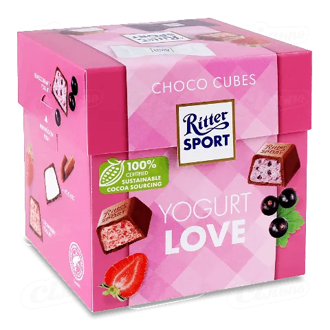 Цукерки Ritter Sport «Йогуртовий мікс», 176г