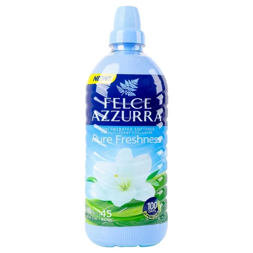 Пом'якшувач для тканин Felce Azzurra Pure Freshness концентрований 900мл