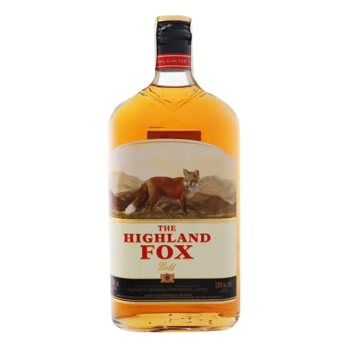 Настоянка 0.5л 38% Gold The Highland Fox пл