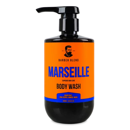 Гель для душу парфумований Marseille Barber Blend, 500 мл