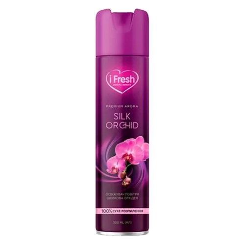Освіжувач повітря аерозольний iFresh Premium Aroma Шовкова орхідея 300мл