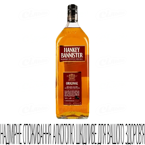 Віскі Hankey Bannister, 1л