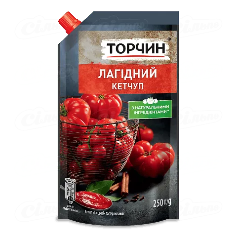 Кетчуп Торчин лагідний д/п, 250г