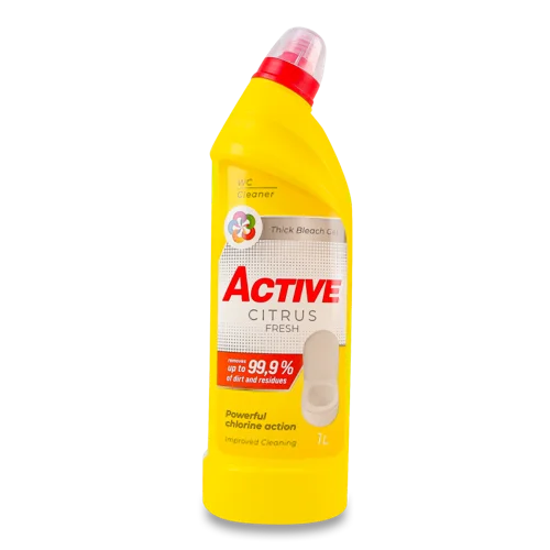 Засіб для Чищення Унітазу Citrus Fresh Active, цитрусовий аромат, 1л