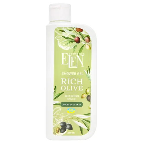 Гель для душу Elen Cosmetics Rich Olive 250мл