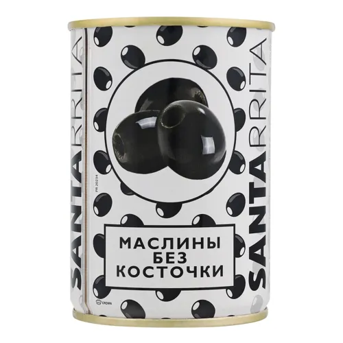 Маслини без кісточки Santarrita з/б 280г