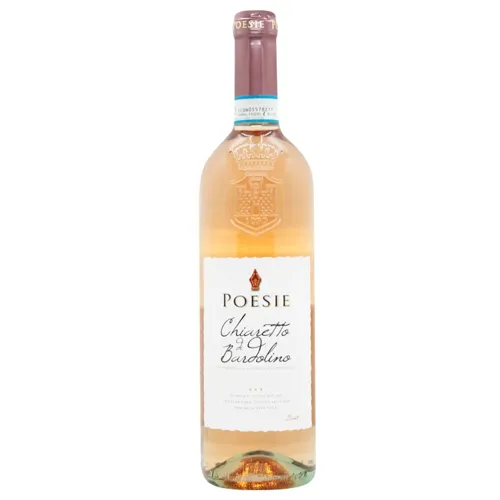 Вино Le Poesie Chiaretto di Bardolino рожеве сухе 12% 0,75л