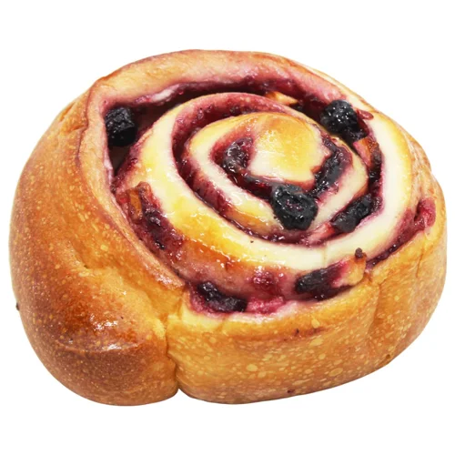 Здоба пісна з яблучно-смородиновою начинкою 100г