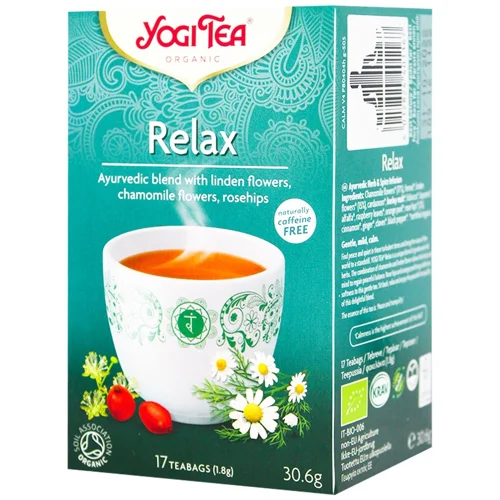 Фіточай Yogi Tea Relax 1,8г*17шт