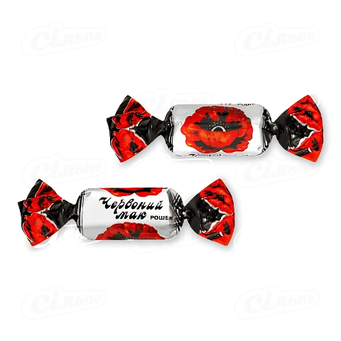 Цукерки Roshen «Червоний мак», кг