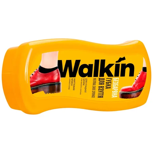 Губка для взуття Walkin для гладкої шкіри безбарвна