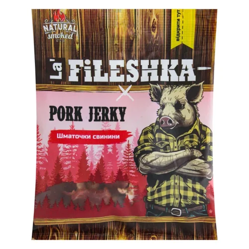 Свинина La' Fileshka шматочки сирокопчена 40г