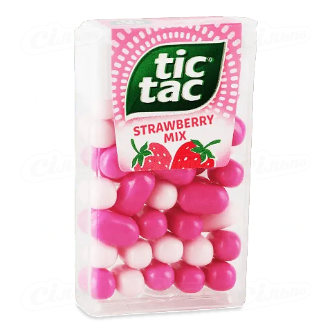 Драже Полуничний мікс 18г