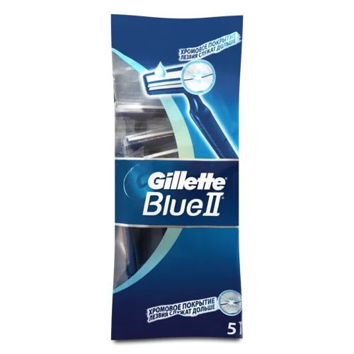 Гоління Чоловіче Одноразове Blue II + Blue 3 Gillette 6шт, в/с