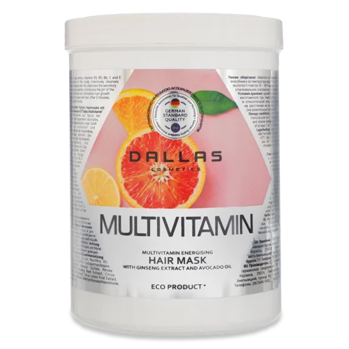 Маска для Волосся Енергетична Multivitamin Dallas, 1000мл